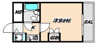 大和船橋マンションの物件間取画像